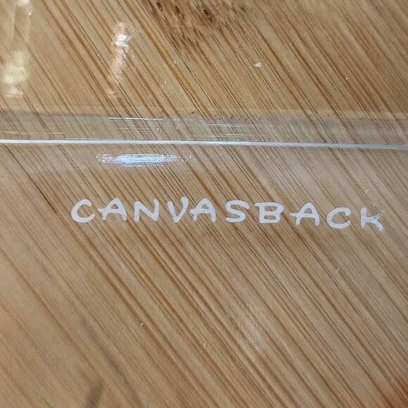 Vintage MCM Mid Century Modern Ned Smith Canvasback Mallard Glass Ashtray - Picture 3 of 10